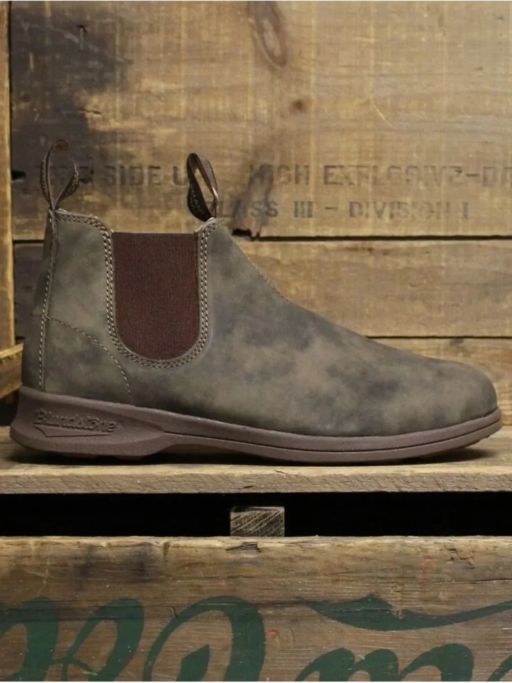 Blundstone Leather Active Boot #1496 Rustic Brown Women’s 7.5